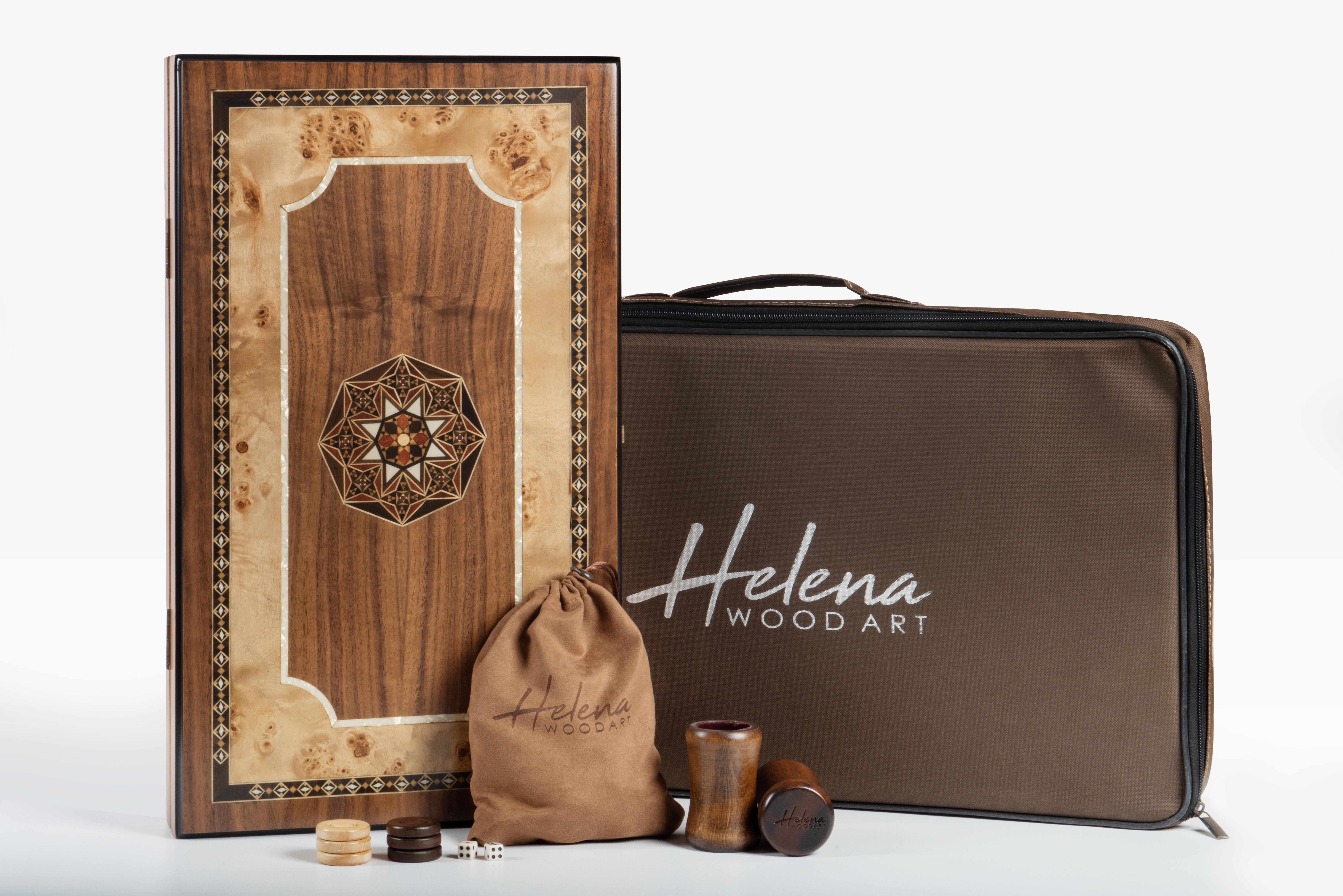 PURE MAZ-CEVİZ TAVLA 52*30*8 cm