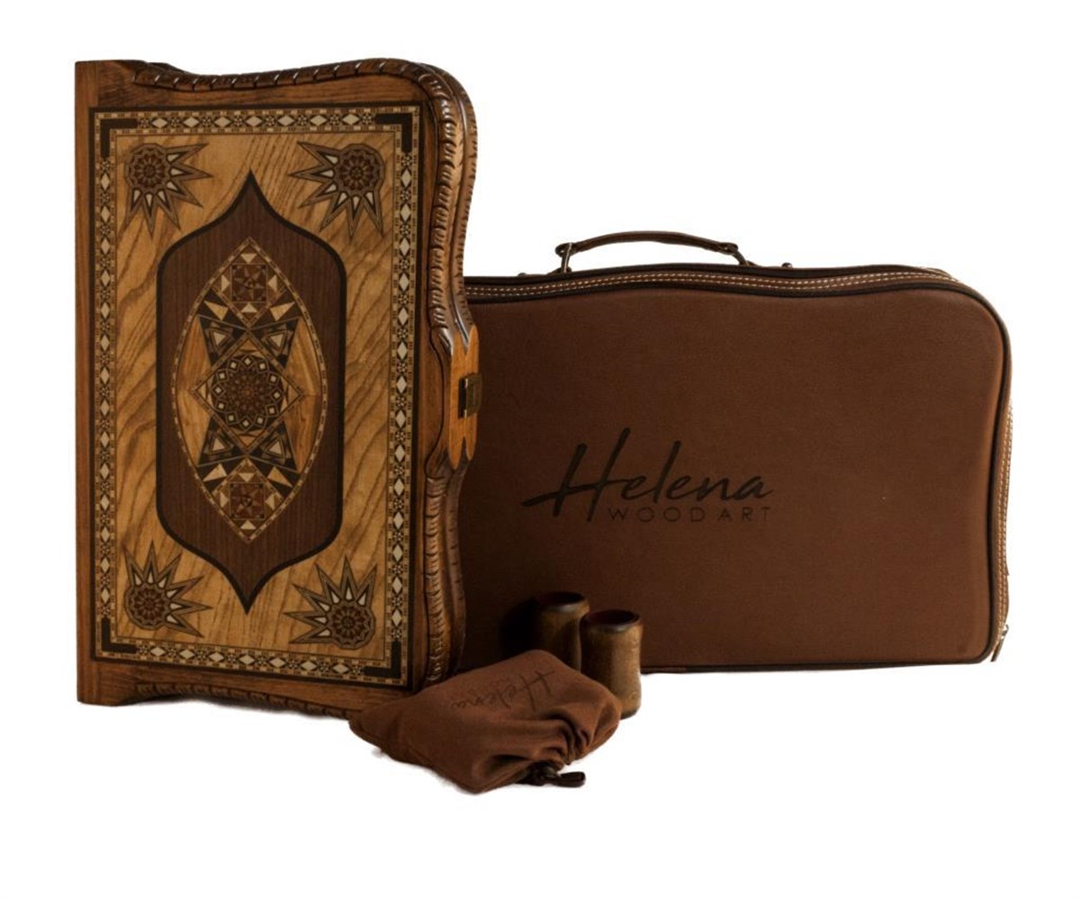 QUEEN  OYMALI TAVLA (51.5x32x7 cm) 