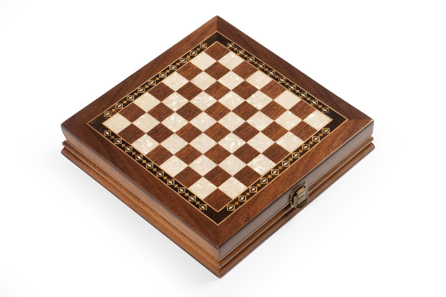 SELGE SATRANÇ CEVİZ KÜÇÜK   25 CM