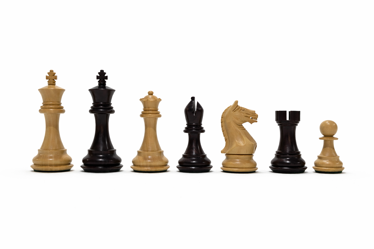 Supreme Yedek Vezirli Ahşap Satranç Figür 105 mm