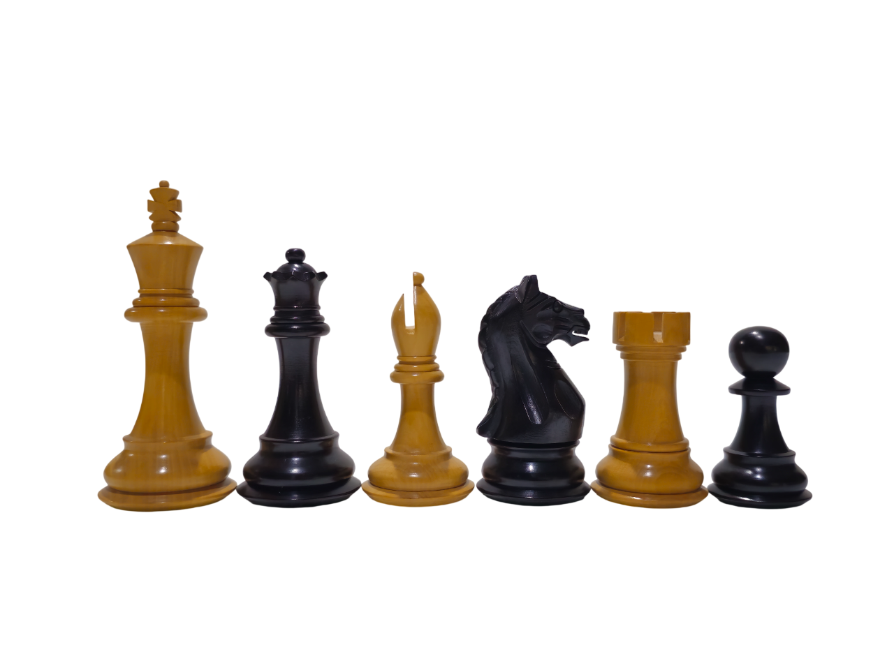 Supreme Yedek Vezirli Ahşap Satranç Figür 105 mm
