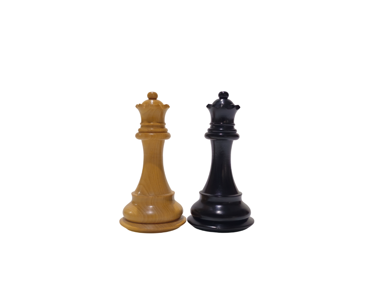 Supreme Yedek Vezirli Ahşap Satranç Figür 105 mm