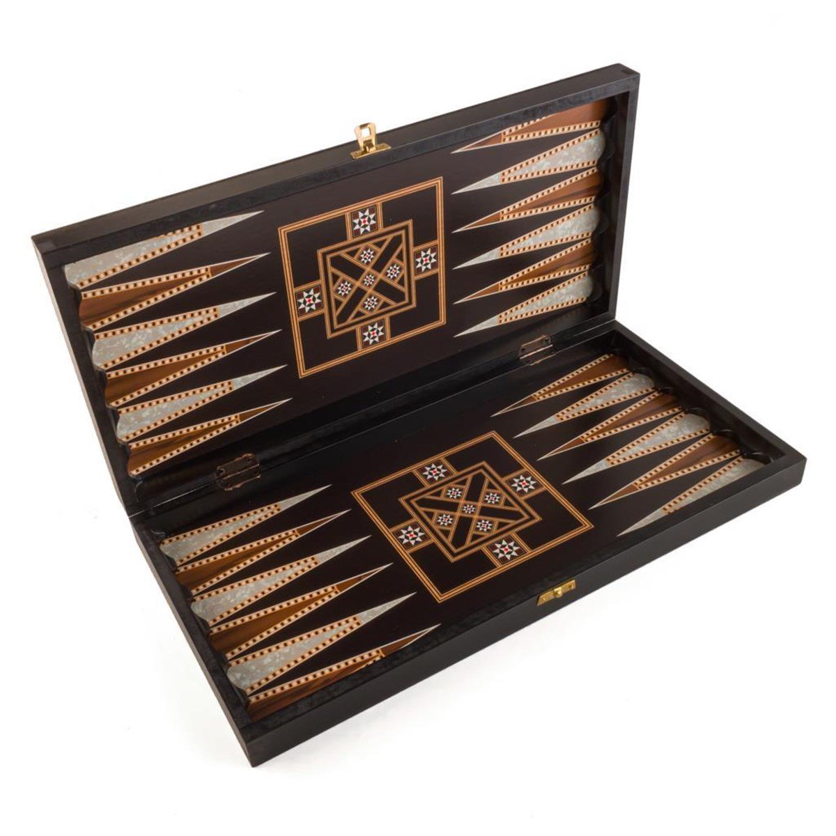 Tuana  Serigrafi Tavla Siyah