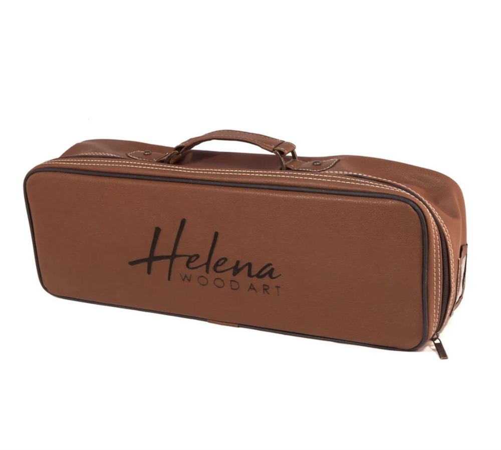 Ahşap Oval Okey Takımı Geyik Motifli