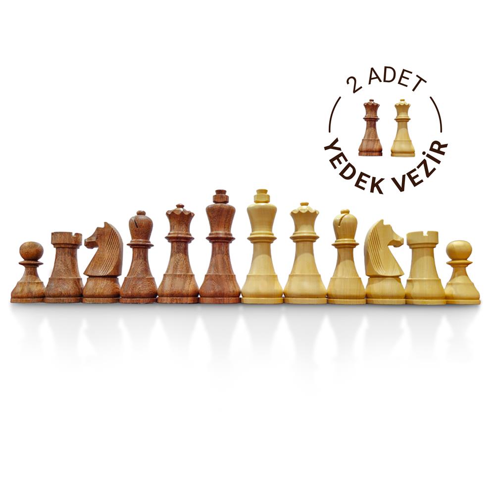 Ahşap Satranç Figürleri