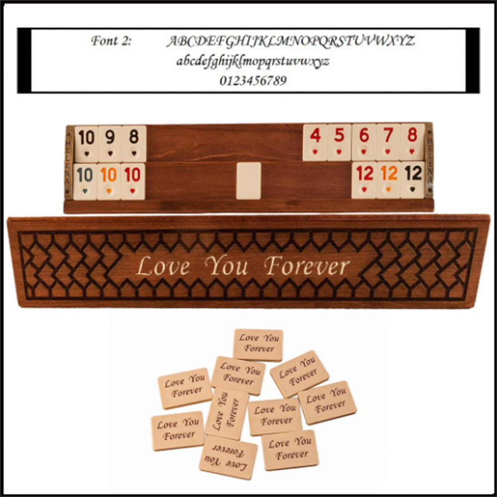 Ahşap VIP  Düz Okey Offroad 2