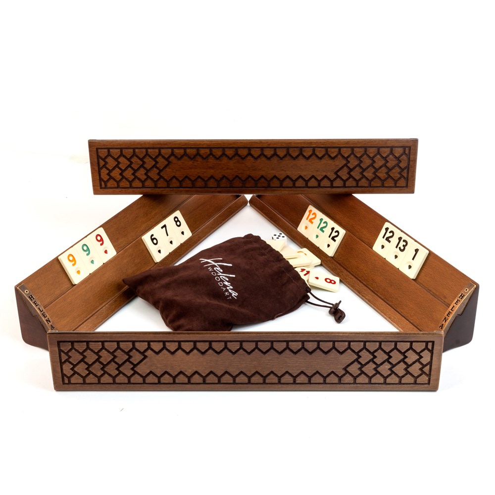 Ahşap VIP  Düz Okey Offroad 2