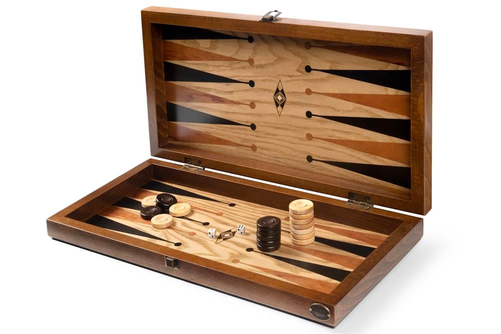 EKO CLASSIC DIŞ BUDAK DAMALI TAVLA (49x25x7 cm)