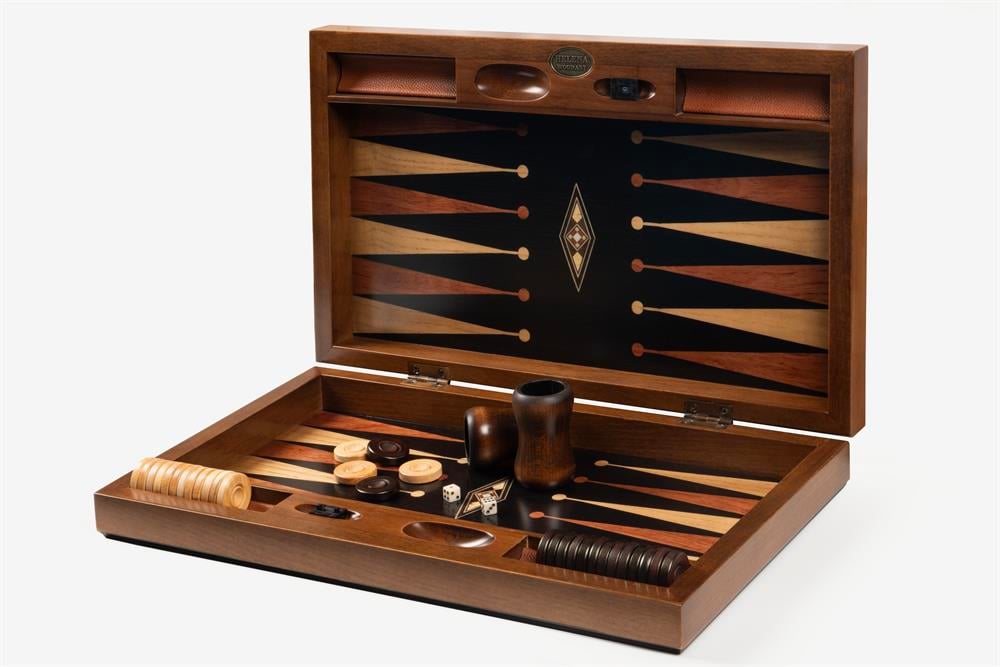 EKO GENİŞ TAVLA MOZAİK SİYAH  (50x30x7 cm)