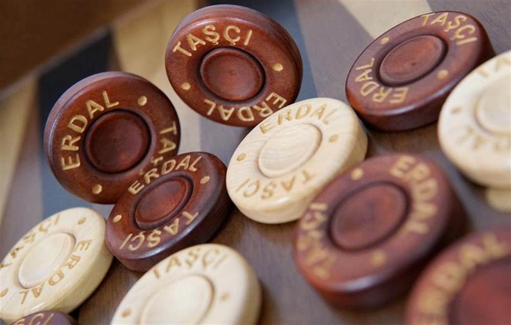 Eco Backgammon Set Without Checkers - Wide