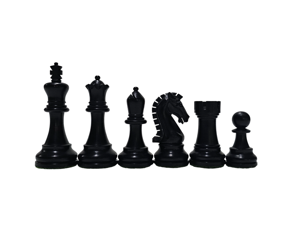 Elegant Yedek Vezirli Ahşap Figür 95 mm
