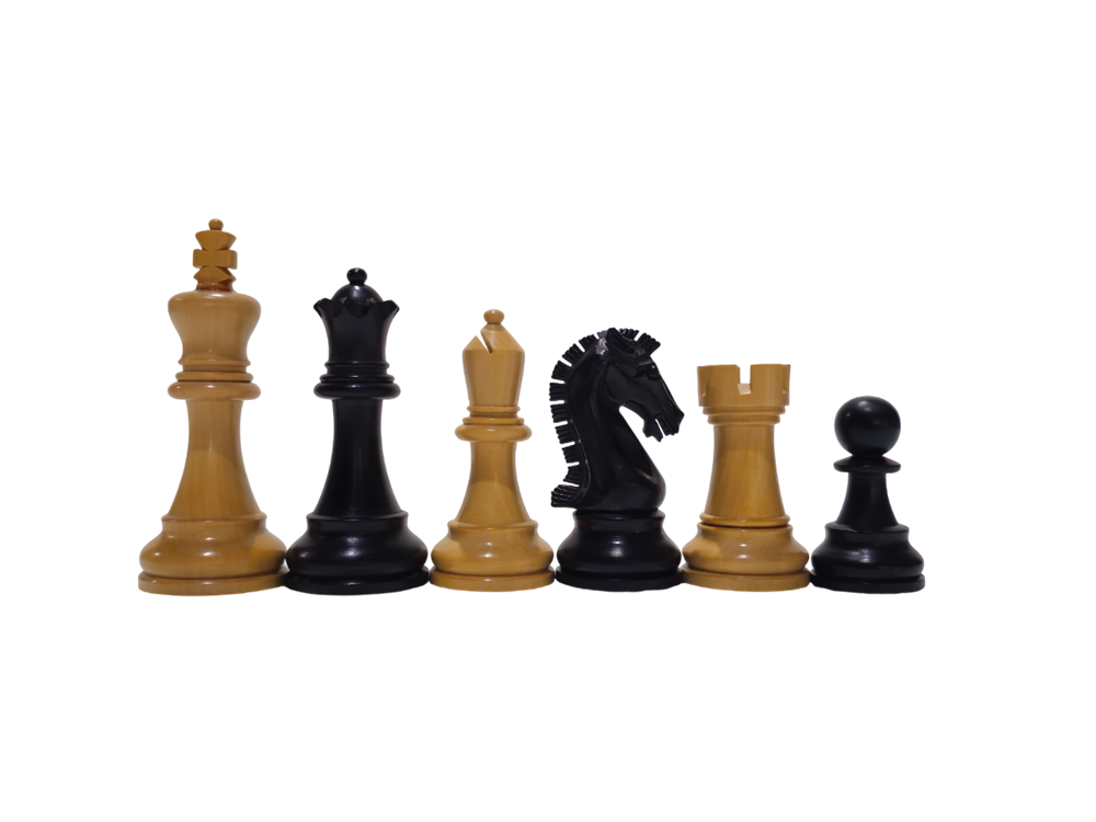 Elegant Yedek Vezirli Ahşap Figür 95 mm