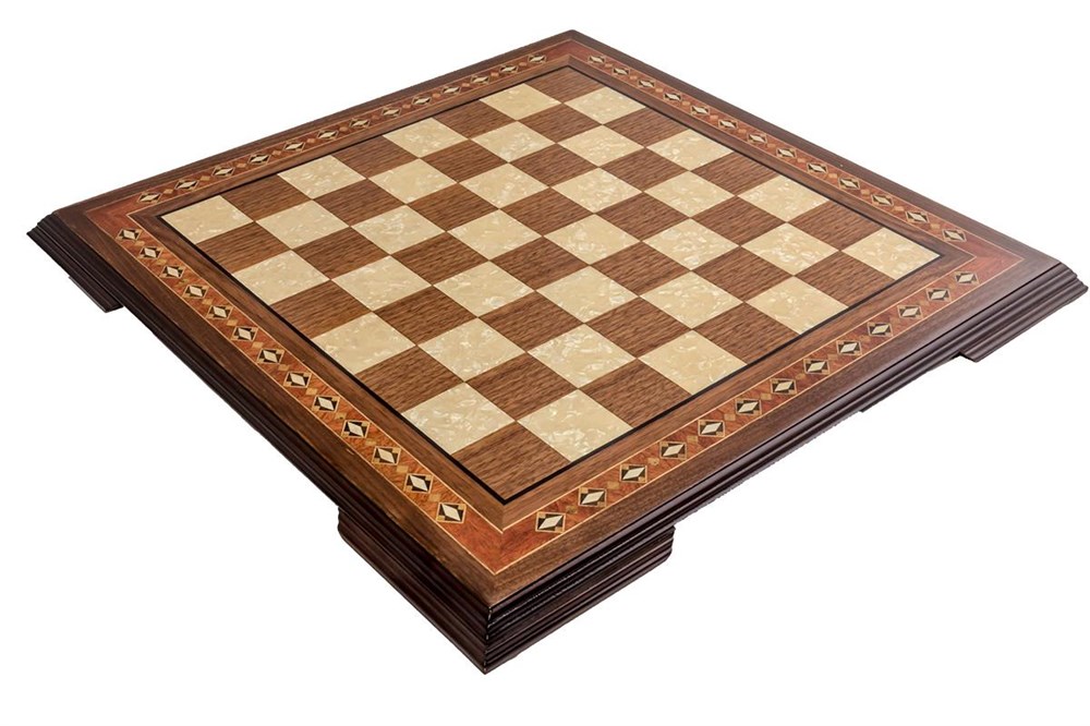 Classic Royal Satranç Altı / Ceviz