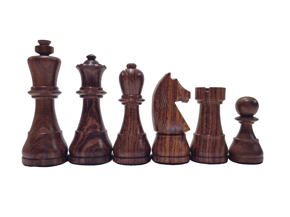 Helena Ahşap Satranç Figür 95 mm