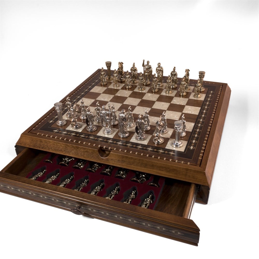 KAPADOKYA SATRANC & TAVLA  | METAL FİGÜRLÜ