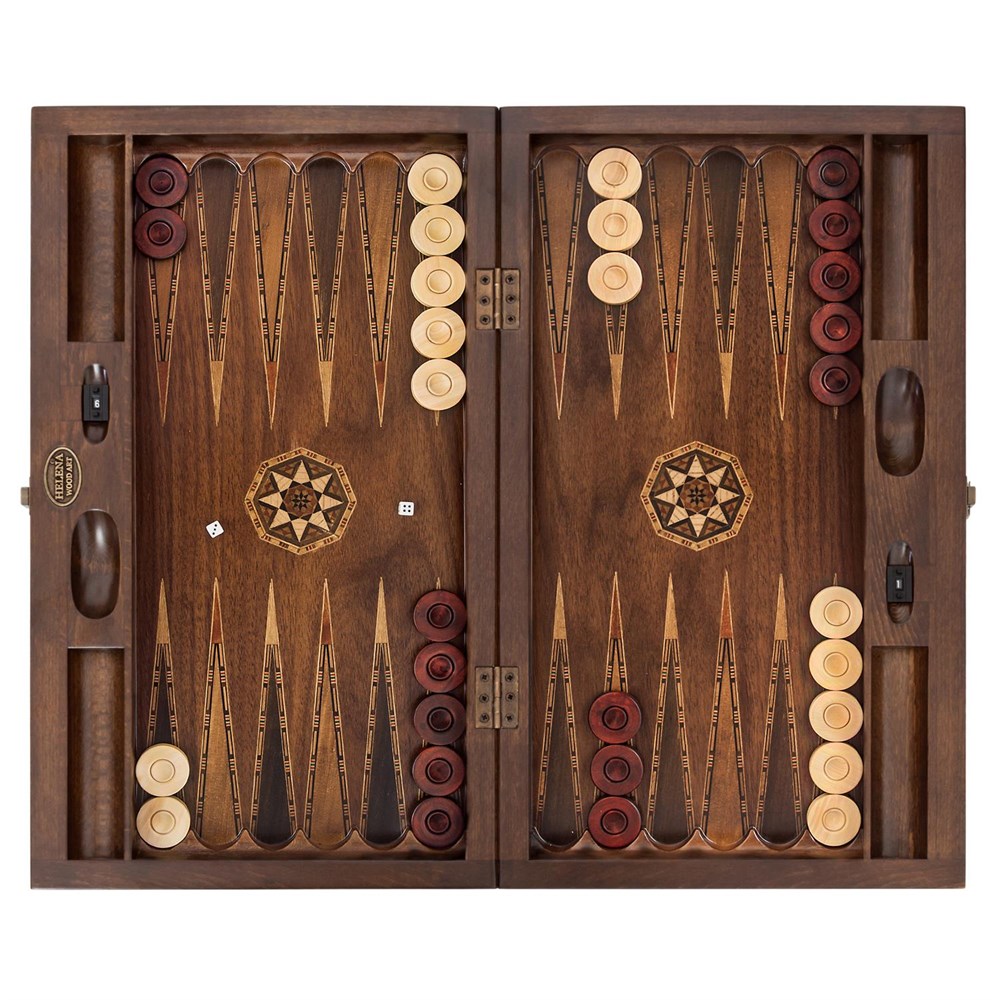 King Backgammon Set | Walnut