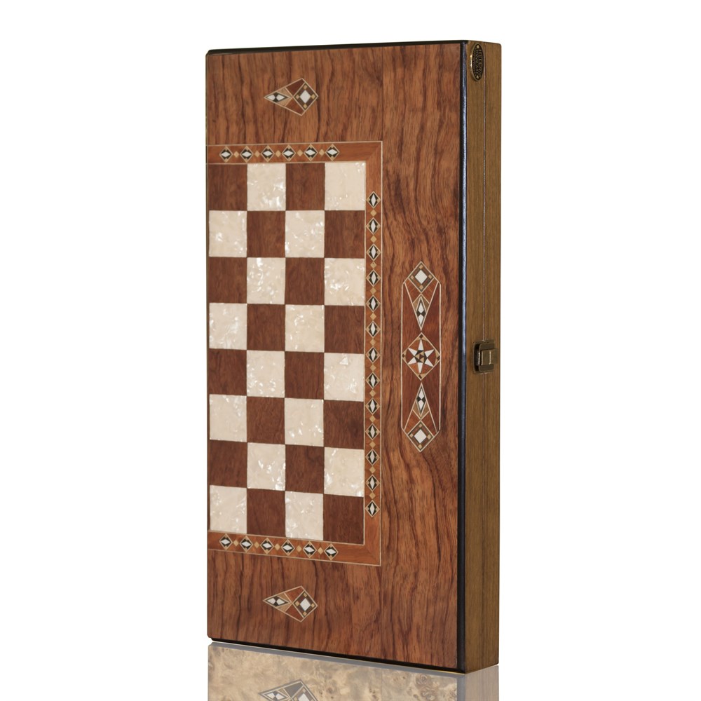 KLASİK TAVLA BÜYÜK BOY (50x50x7 cm)