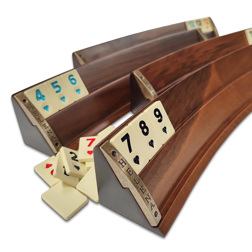 Oval Ceviz Okey Takımı