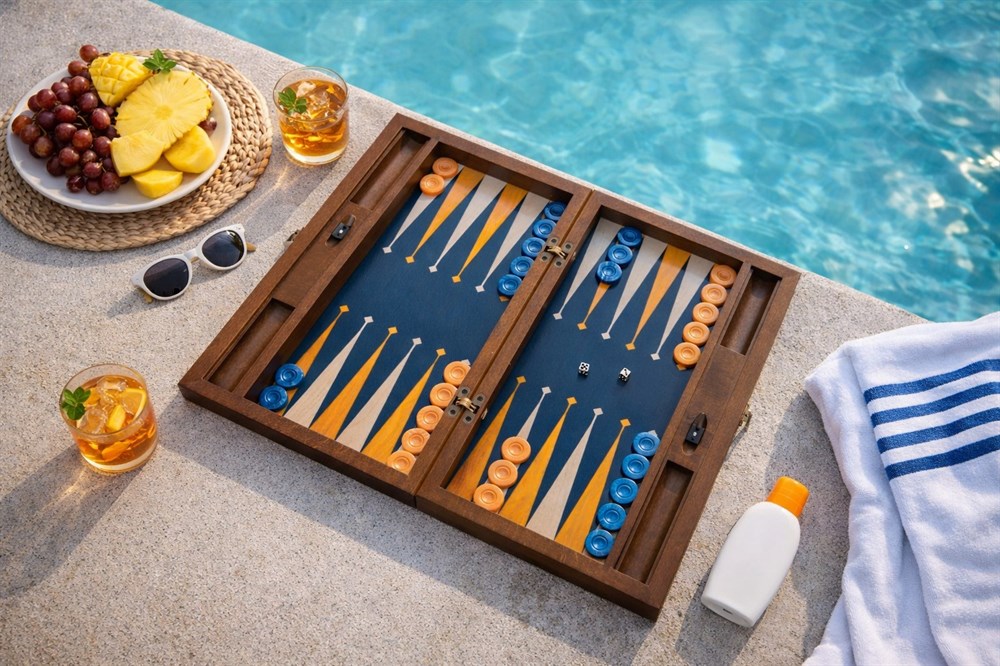 Meta Navy Blue Tavla