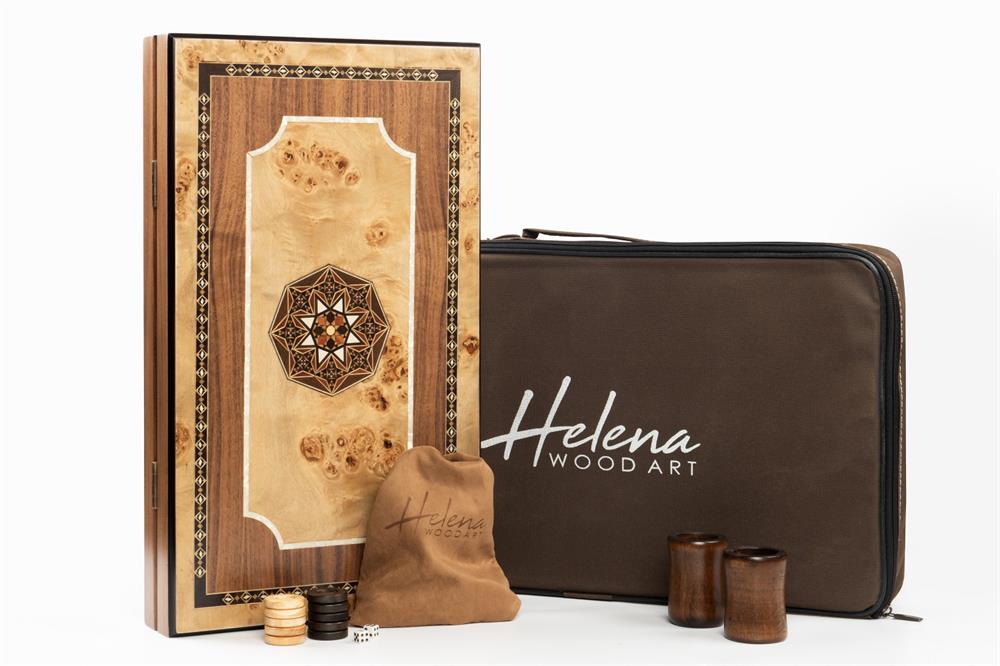 PURE CEVİZ-MAZ TAVLA 52*30*8 cm