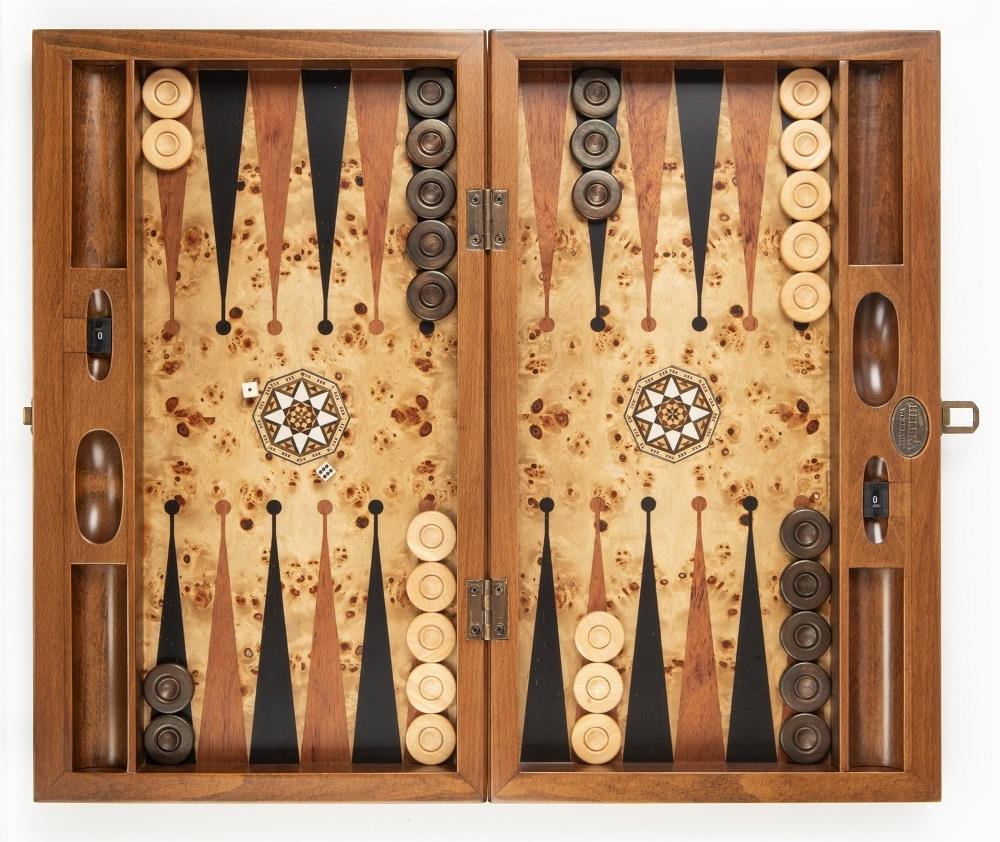 PURE CEVİZ-MAZ TAVLA 52*30*8 cm