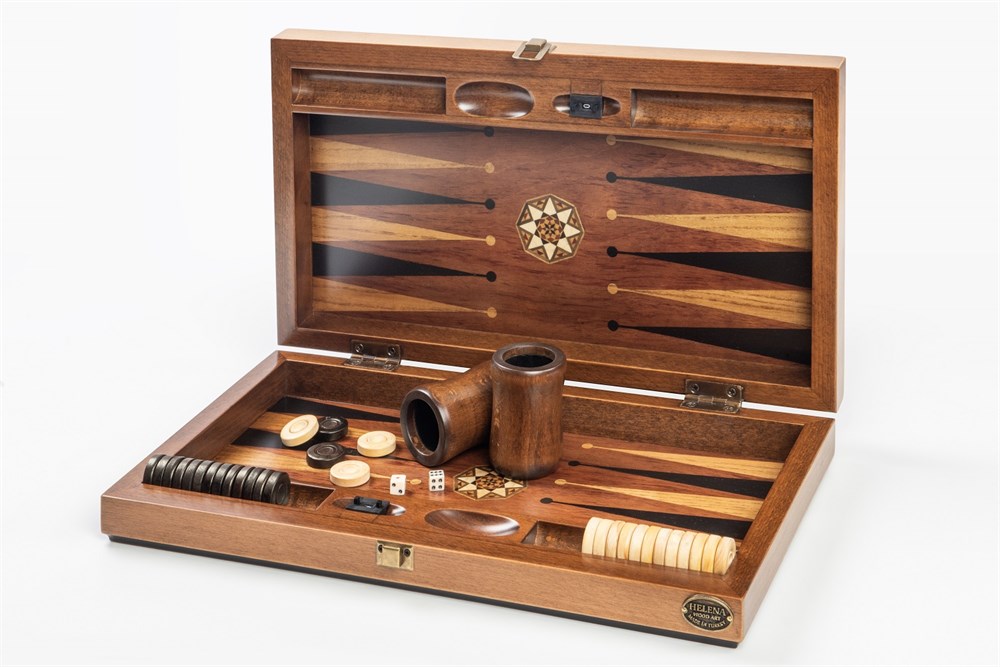 Pure Küçük Boy Tavla / Mazel - Gül