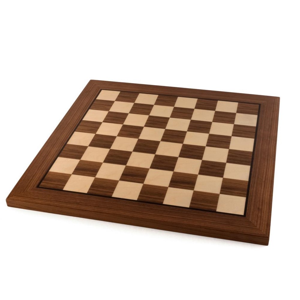 SATRANÇ ALTI CEVİZ  (AHŞAP KARE) (50x50 CM)