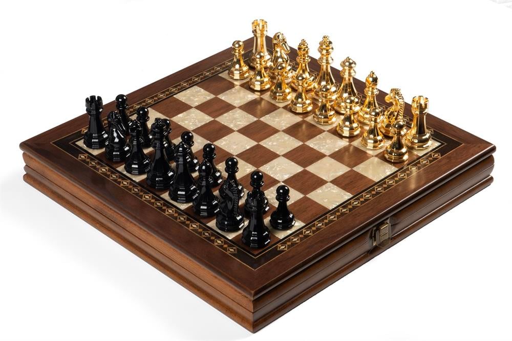 SELGE SATRANÇ CEVİZ ORTA   35 CM