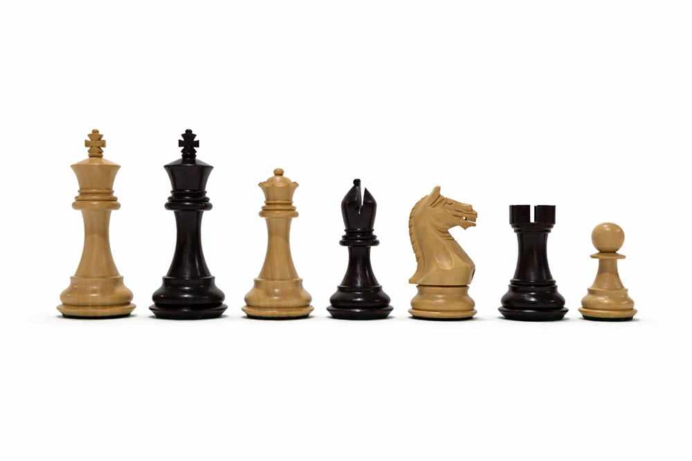 Supreme Yedek Vezirli Ahşap Satranç Figür 105 mm