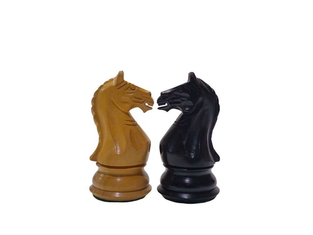 Supreme Yedek Vezirli Ahşap Satranç Figür 105 mm