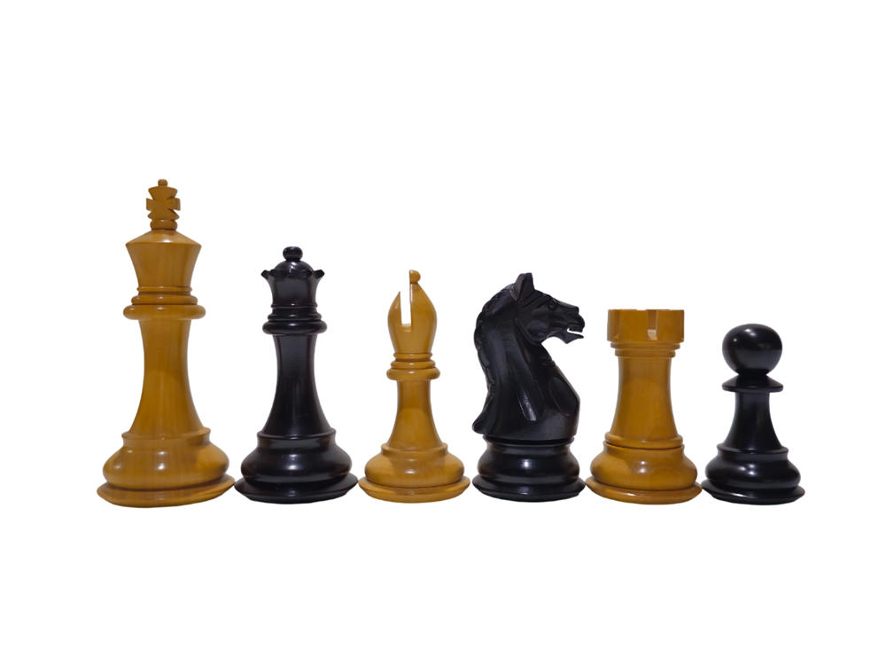 Supreme Yedek Vezirli Ahşap Satranç Figür 105 mm