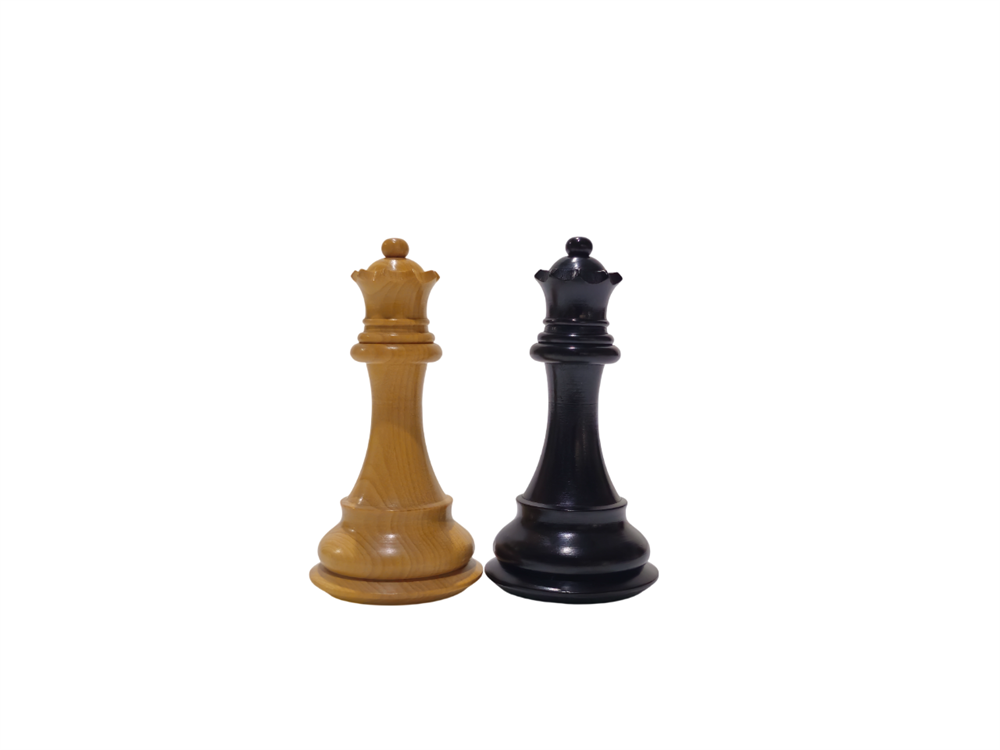Supreme Yedek Vezirli Ahşap Satranç Figür 105 mm