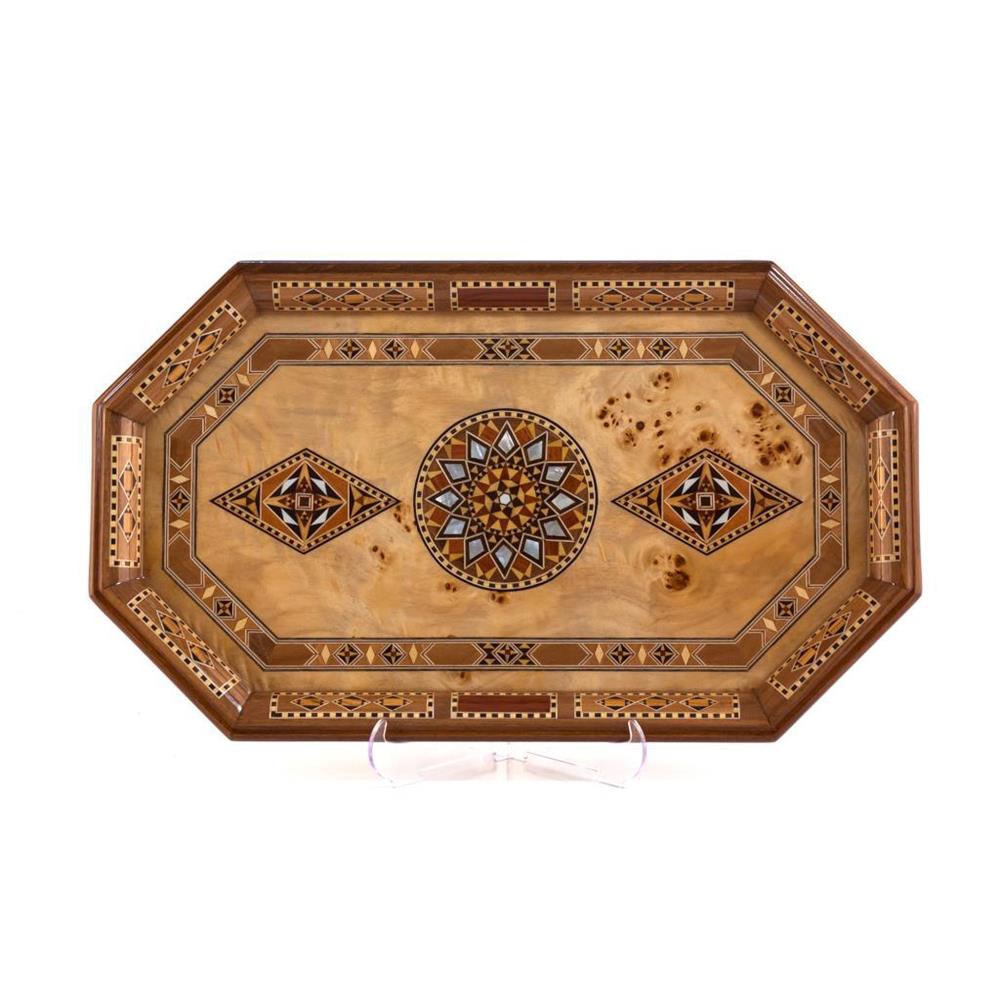 TİRYAKİ BOMBE ORTA TEPSI (48x28x3 cm)