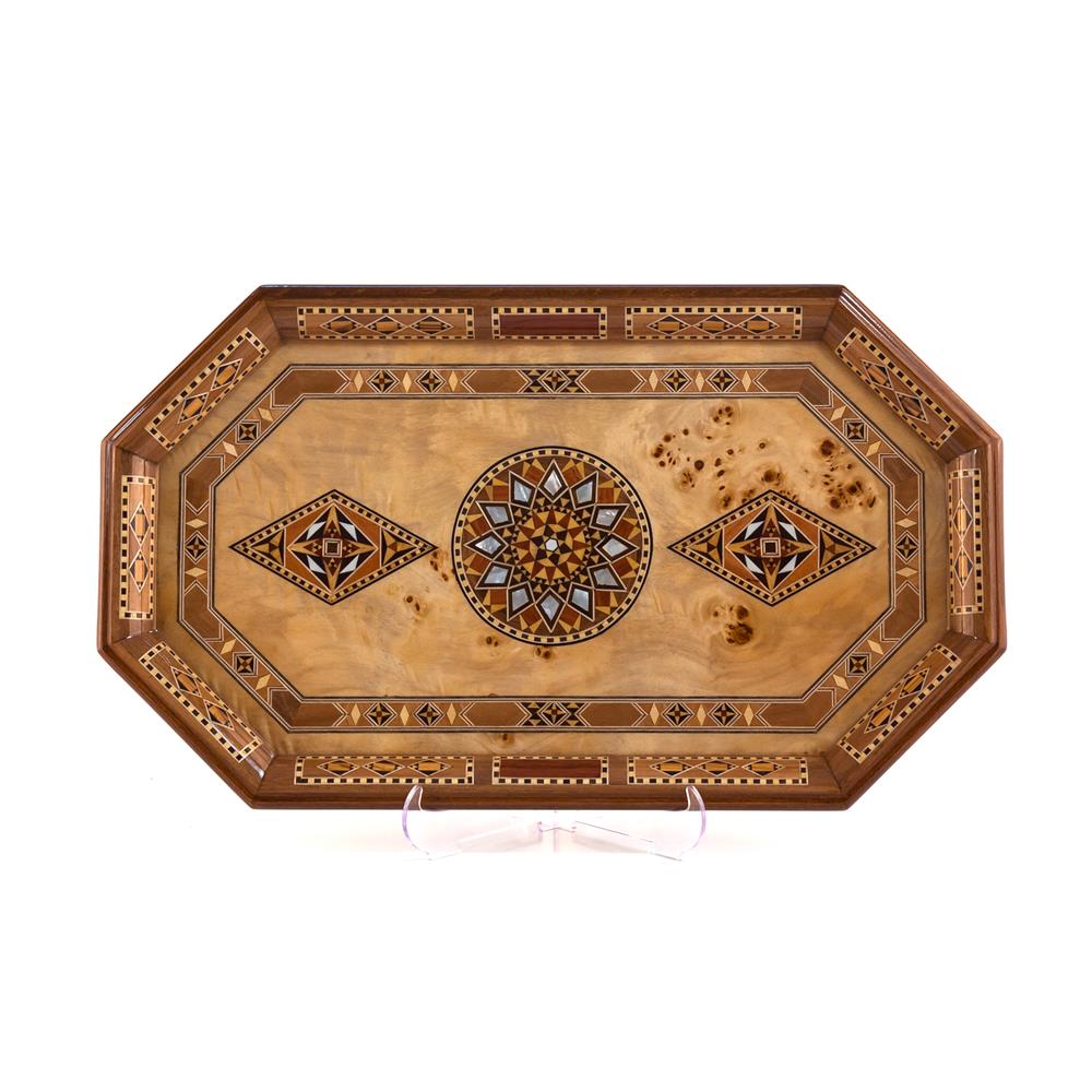 TİRYAKİ BOMBE ORTA TEPSI (48x28x3 cm)