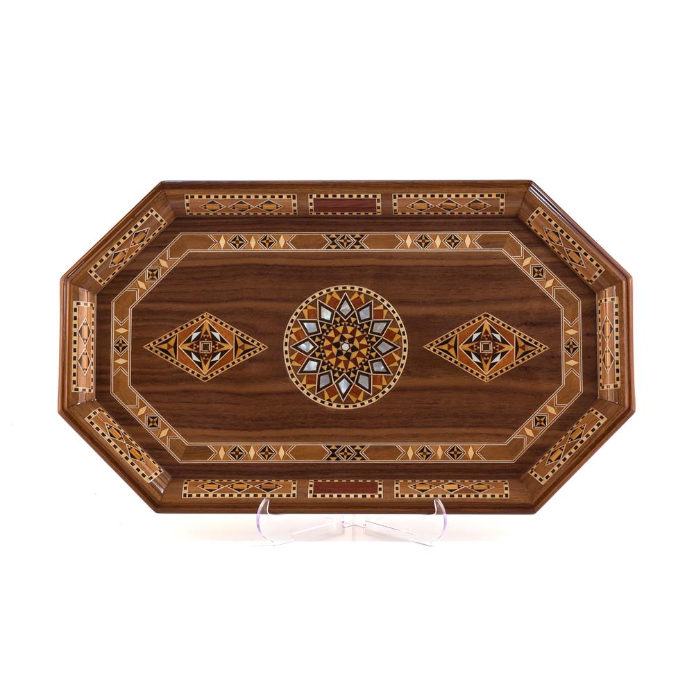 TİRYAKİ BOMBE ORTA TEPSI (48x28x3 cm)