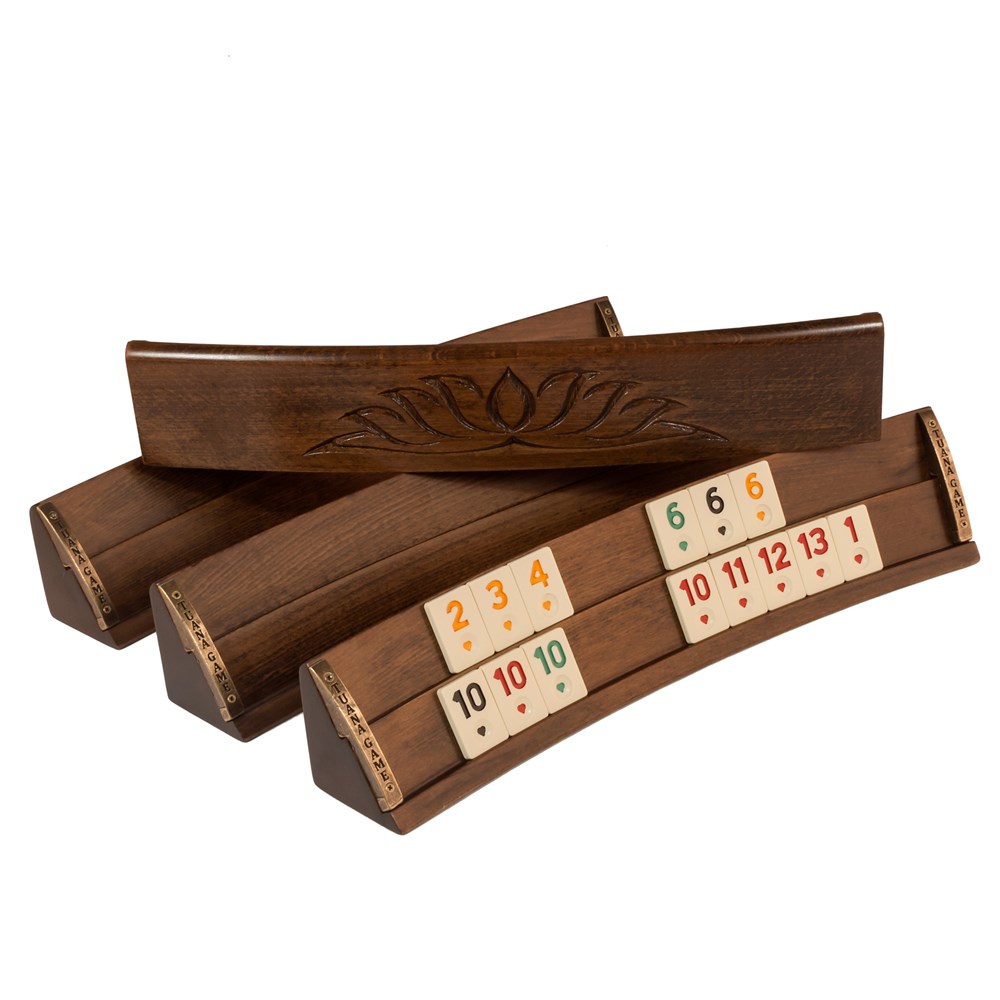 TUANA AHŞAP OVAL OKEY TAKIMI