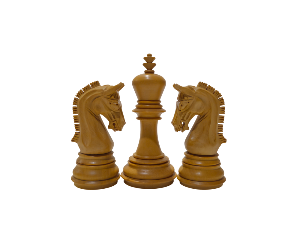 Yeni Imperial Yedek Vezirli Ahşap Satranç Figür 95 mm