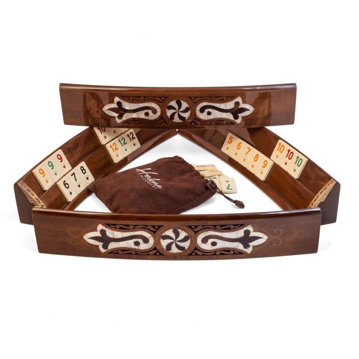 ABALONE OVAL OKEY (YEŞİL SEDEF)Helena Wood Art