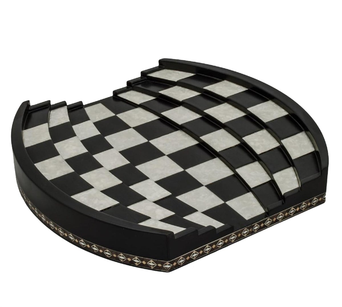 ARENA  3D CHESS BOARD BLACK / BIG SIZEHelena Wood Art2657.BLK