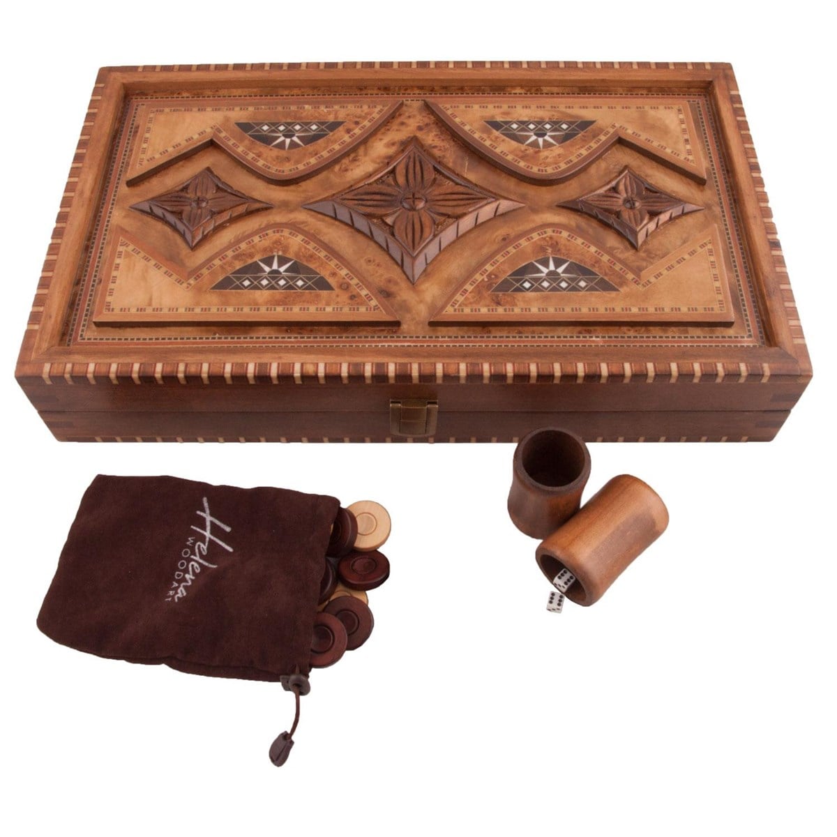DIAMOND OYMALI TAVLA  ( 52*30*8,5 cm )Helena Wood Art2174.MAZ