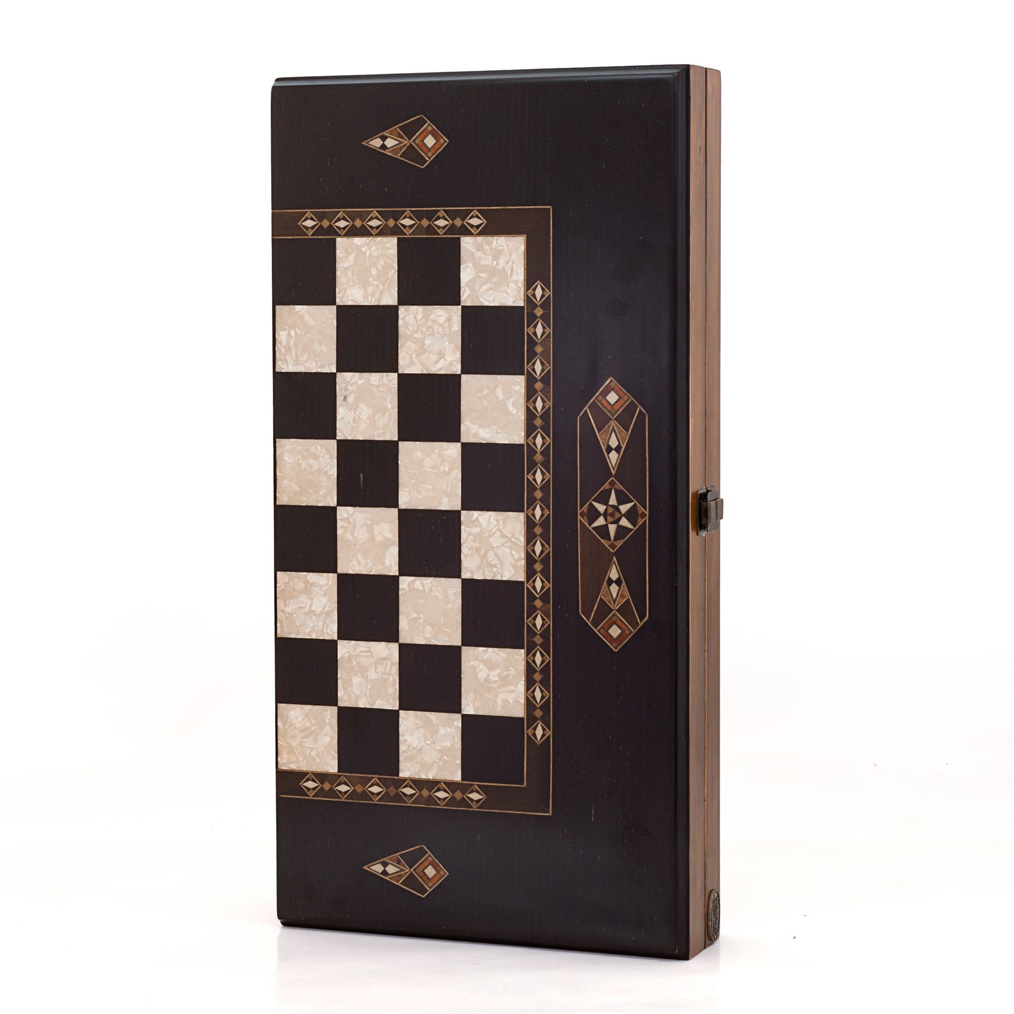 KLASİK TAVLA BÜYÜK BOY (50x50x7 cm)Helena Wood Art2235.BLK