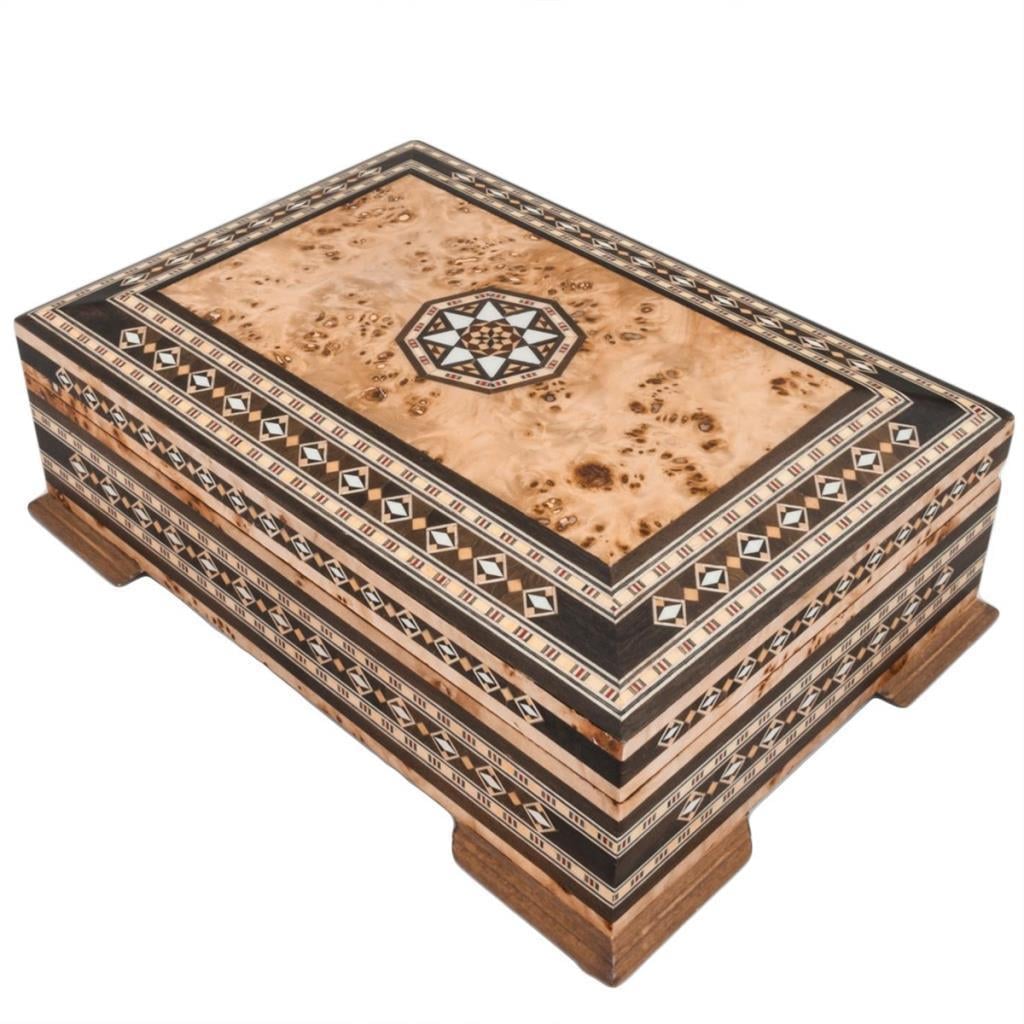 MALAY MAZEL MOSAİK KUTU (33X23X11 CM)Helena Wood Art72835.MAZ