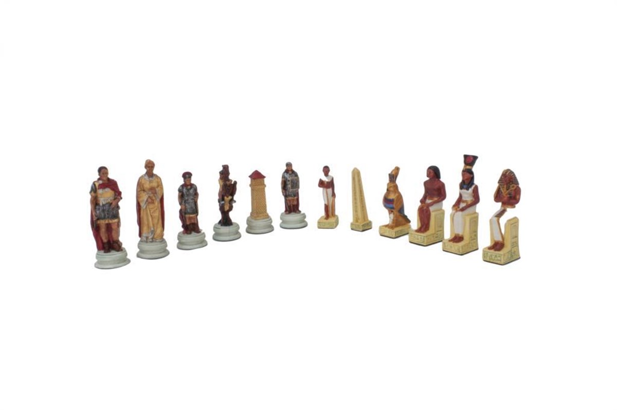 MISIR  BOYAMA KÜÇÜK SATRANÇ FİGÜRÜHelena Wood Art5611