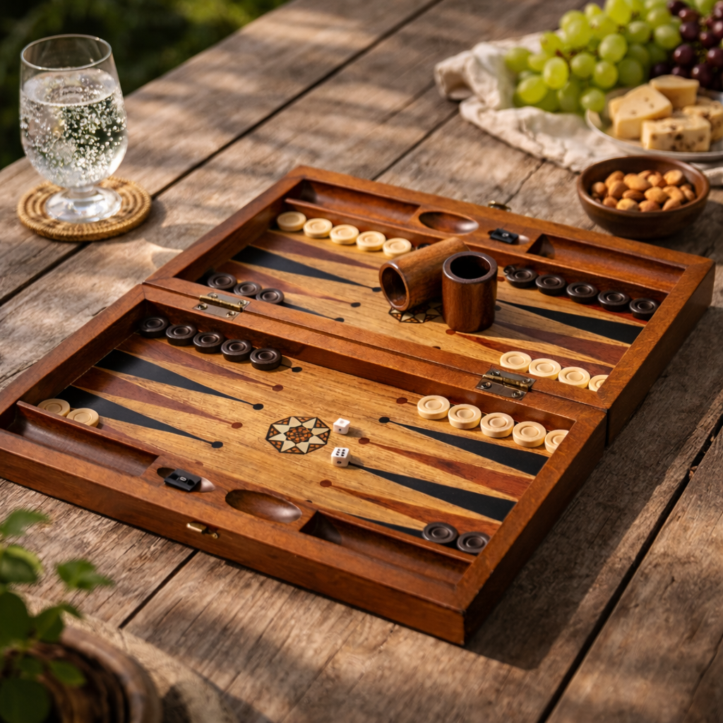 Pure Tavla / Siyah - DişbudakHelena Wood Art4393