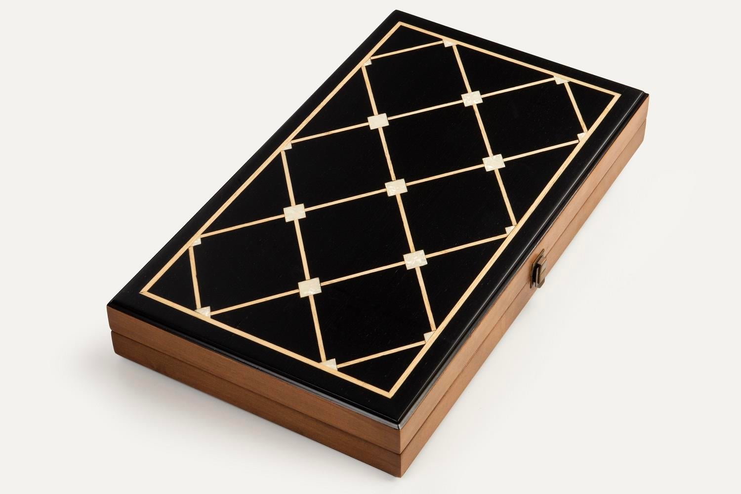 RAINBOW BLK-GR TAVLAHelena Wood Art4358