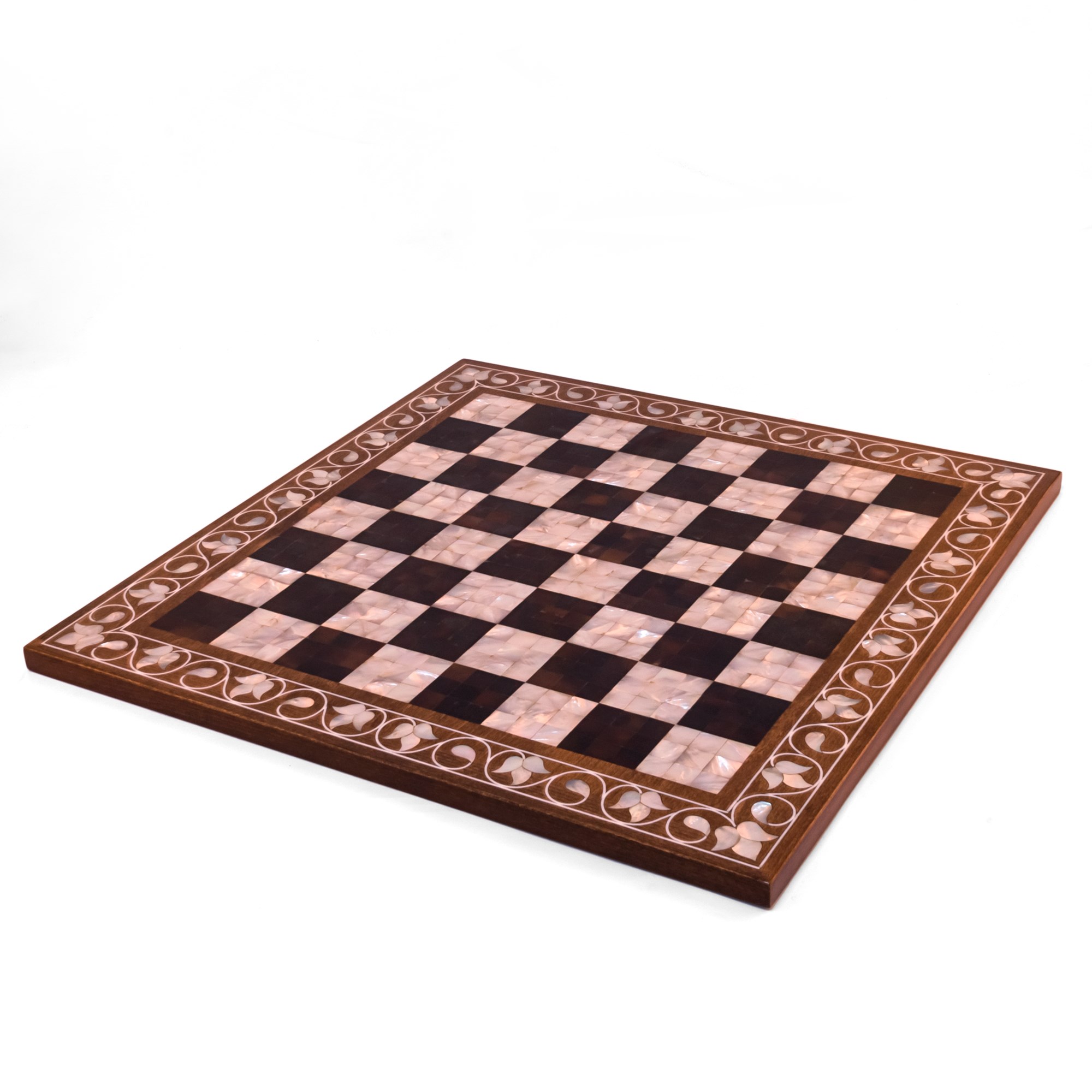 Sedef Kakma Düz Satranç AltıHelena Wood Art4310
