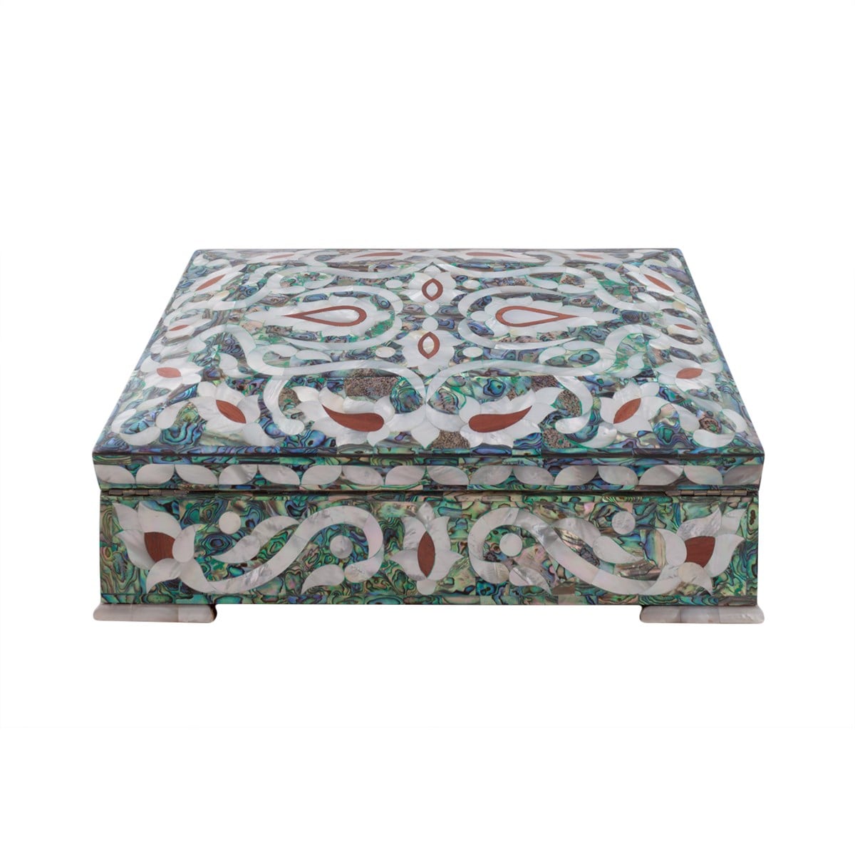 Sedef Kakma Turkuaz KutuHelena Wood Art2729
