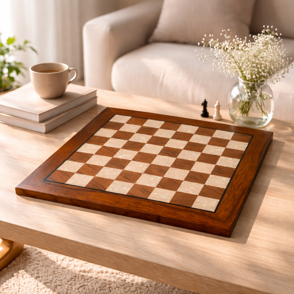 Sedefli Satranç Altı / GülHelena Wood Art26781.ROS