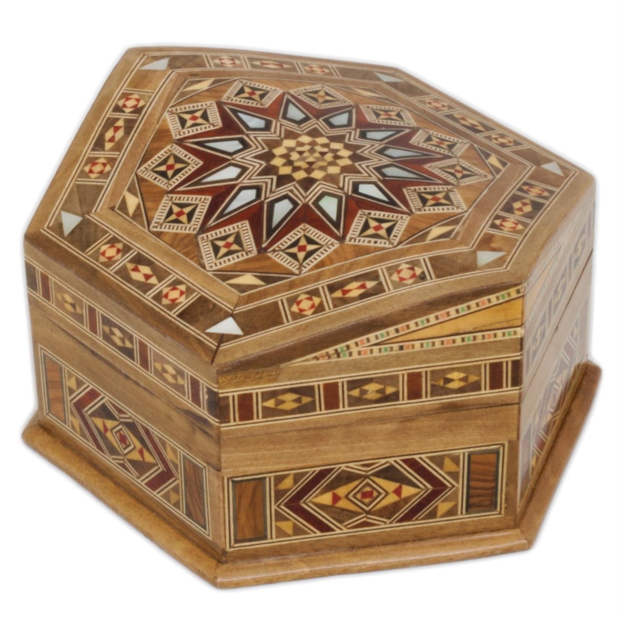 SEKİZGEN BOMBELİ KÇK KUTU (17X15X8 CM)diğer2715