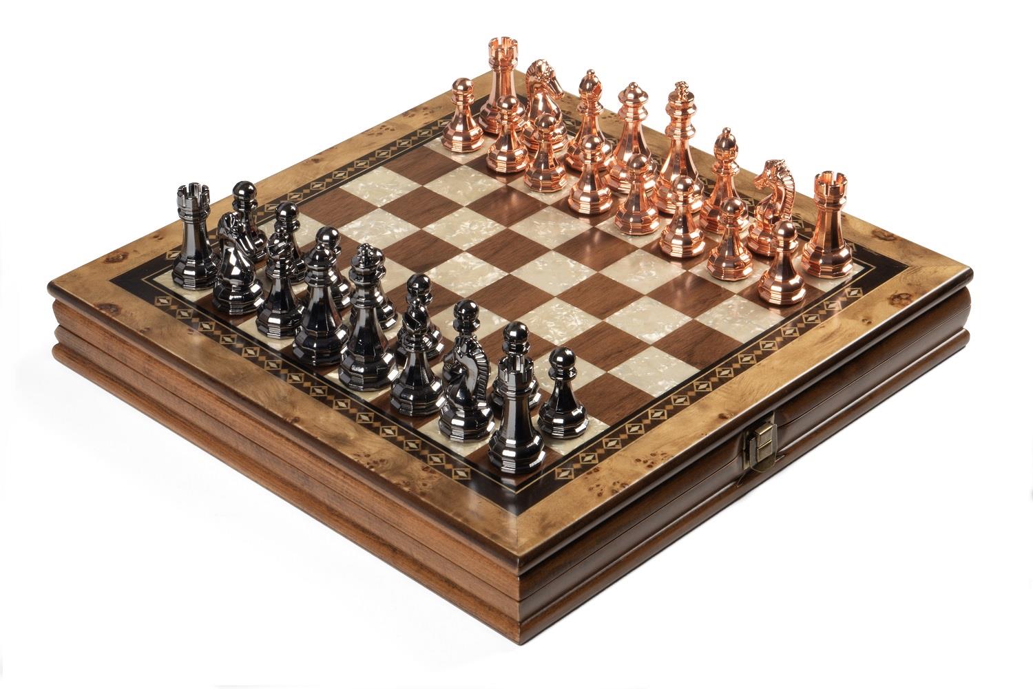 SELGE SATRANÇ MAZ ORTA   35 CMHelena Wood Art2812.MAZ